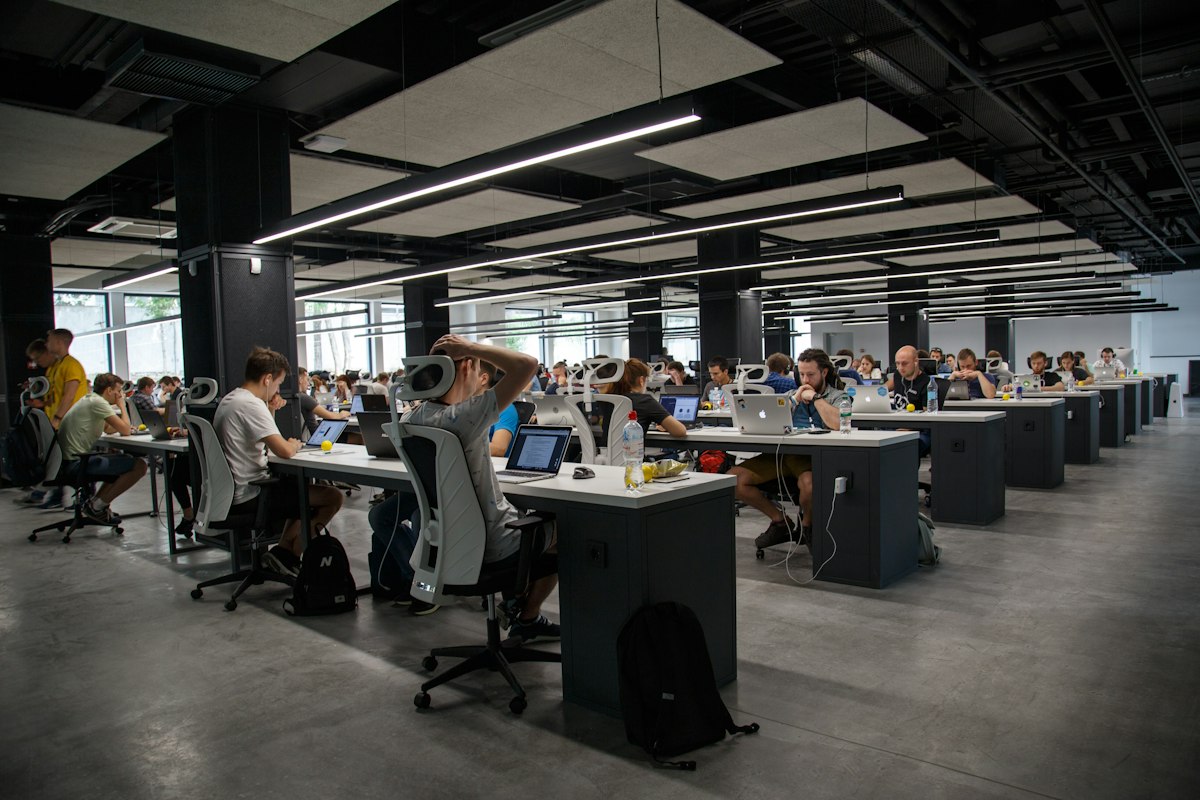 Spazio di lavoro dello studio irbioton
